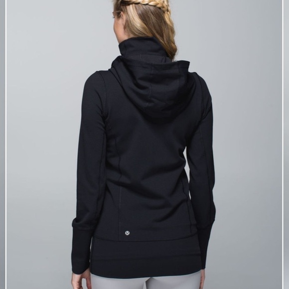 Lululemon Stride Jacket II Hooded Black Size 4 - Picture 3 of 15